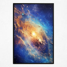 Load image into Gallery viewer, Cosmic Kaleidoscope (Framed Poster)
