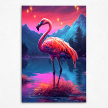Load image into Gallery viewer, Flamingo Serenade (Poster)
