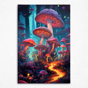 Enchanted Shroomscapes (Poster)
